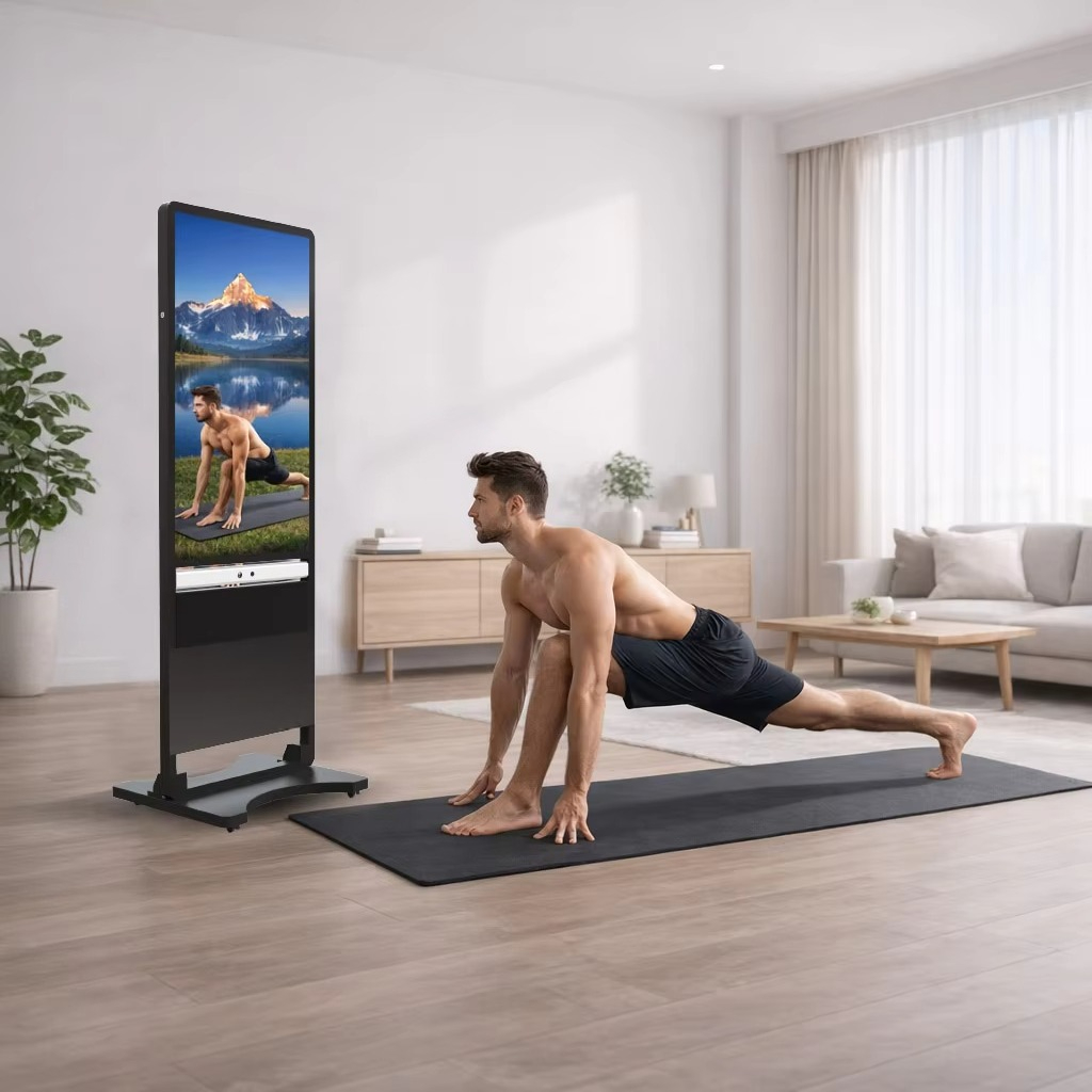 Yoga Fitness Hotel - Cermin Kebugaran Pintar Full HD 43