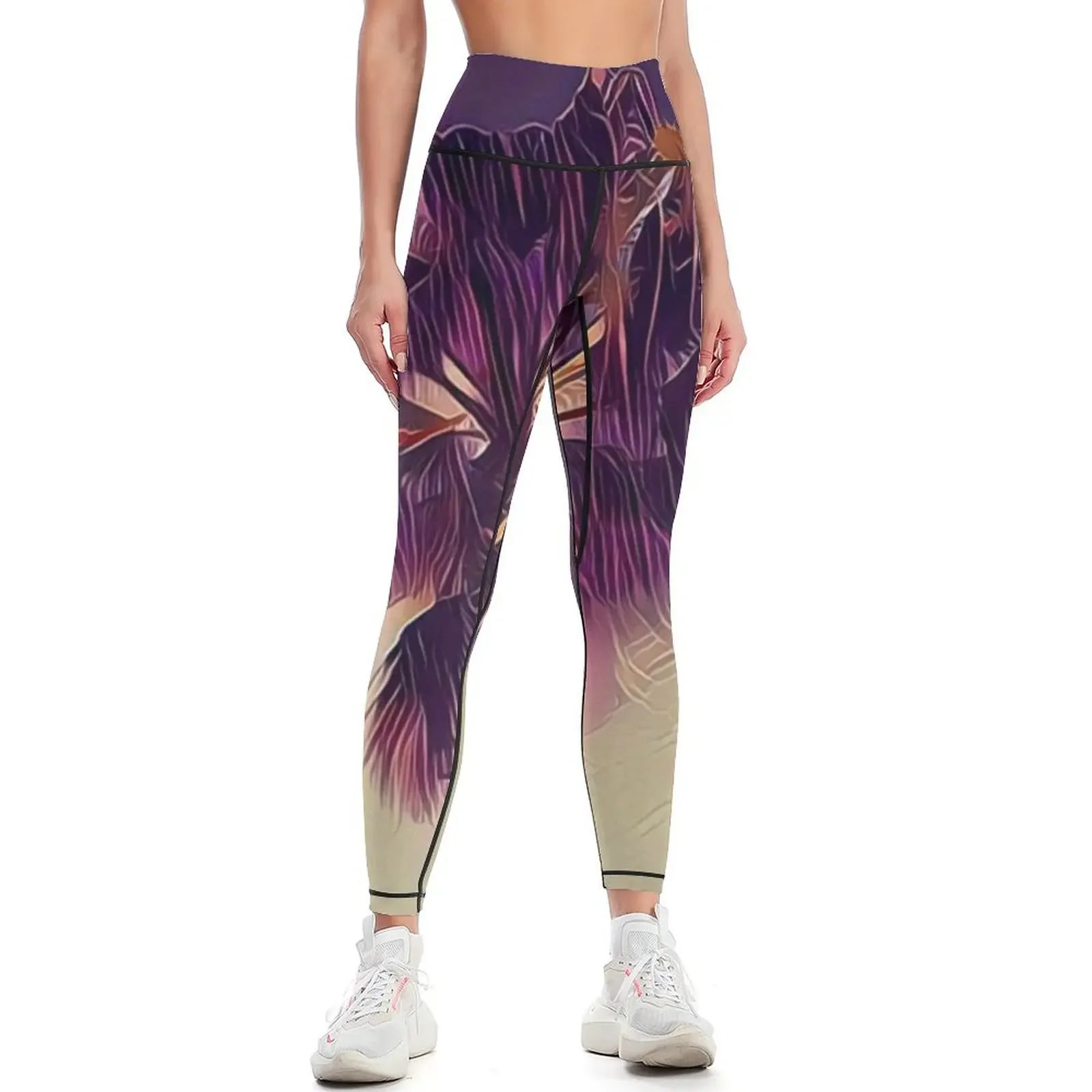 Yoga Fitness California - California Palm Cinema K1 Legging pakaian