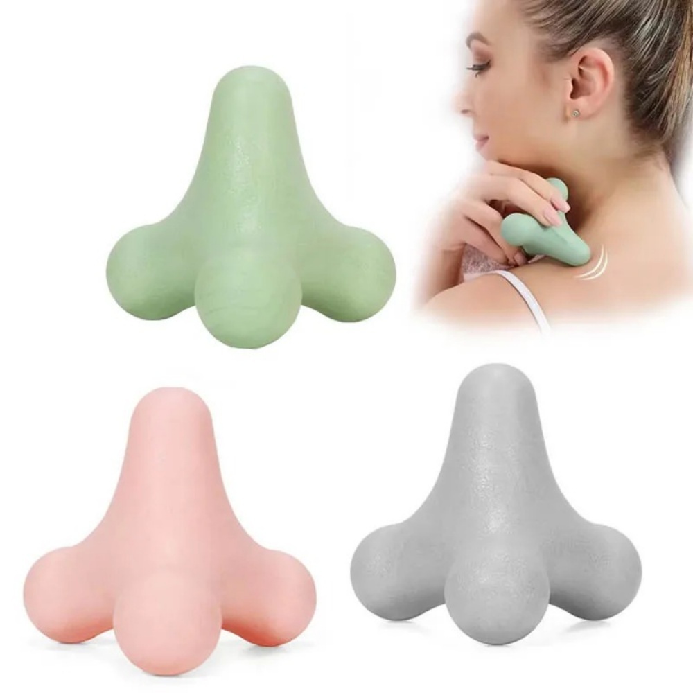 Shoulder Massage Ball - Bola Pijat Empat Sudut untuk Relaksasi