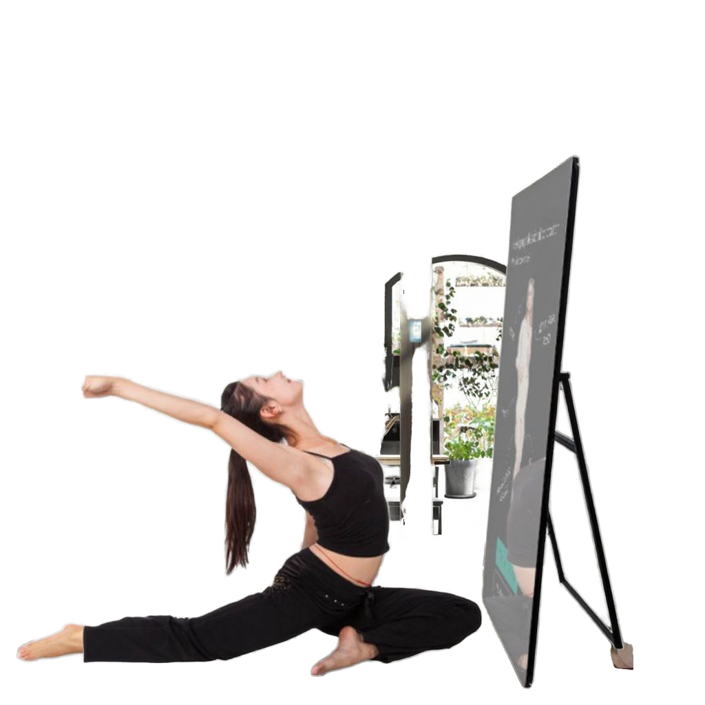 Yoga Fitness Hotel - Cermin Kebugaran Pintar Bentuk-A dengan Layar