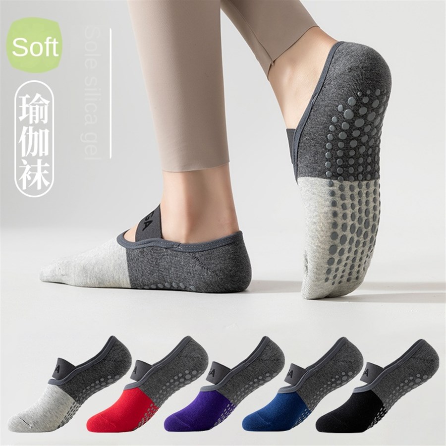 5 pasang Kaus Kaki Yoga Profes - Yoga Fitness Usa ulasan dan harga