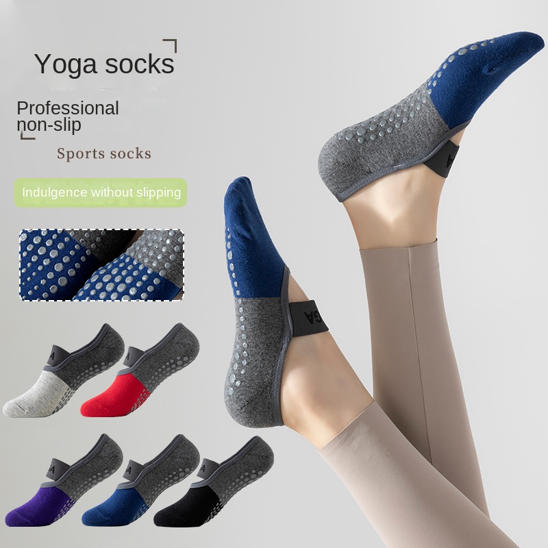 5 pasang Kaus Kaki Yoga Profes - Yoga Fitness Usa ulasan dan harga