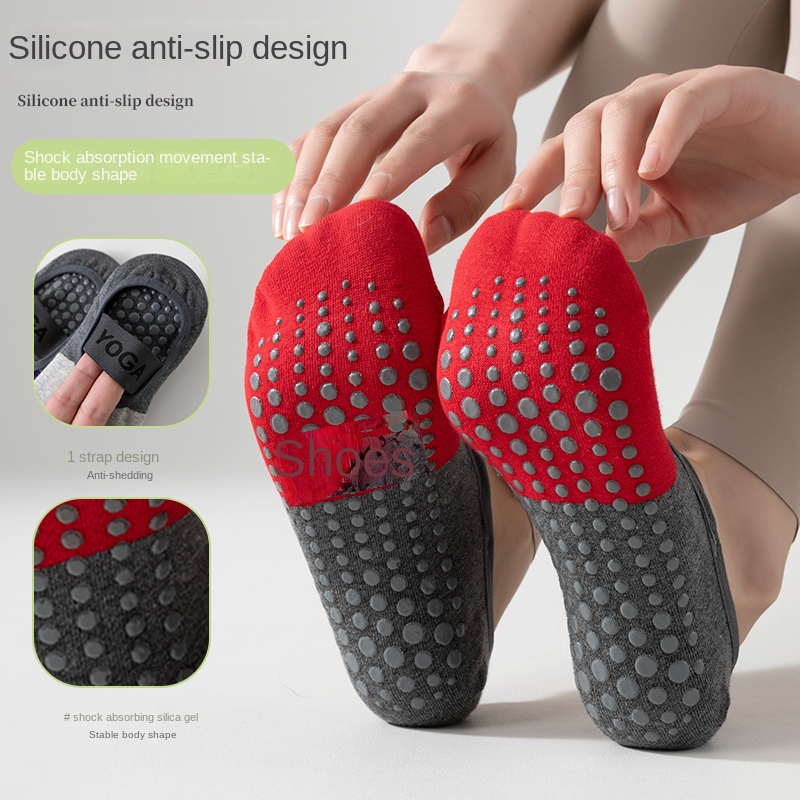 5 pasang Kaus Kaki Yoga Profes - Yoga Fitness Usa ulasan dan harga