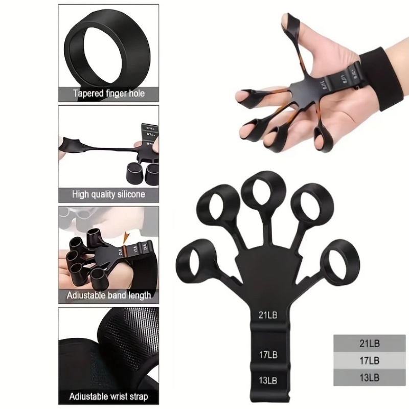 Pelatih Genggaman Tangan Silik - Grip Strengthener Hand ulasan dan harga