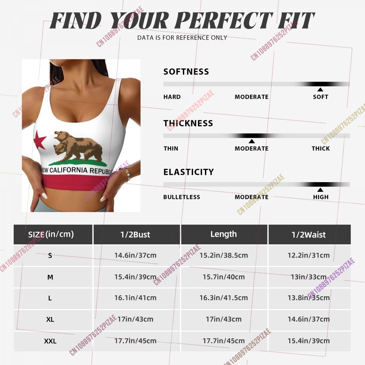 2026 California Flag Bra Olahr - Yoga Fitness California ulasan dan harga