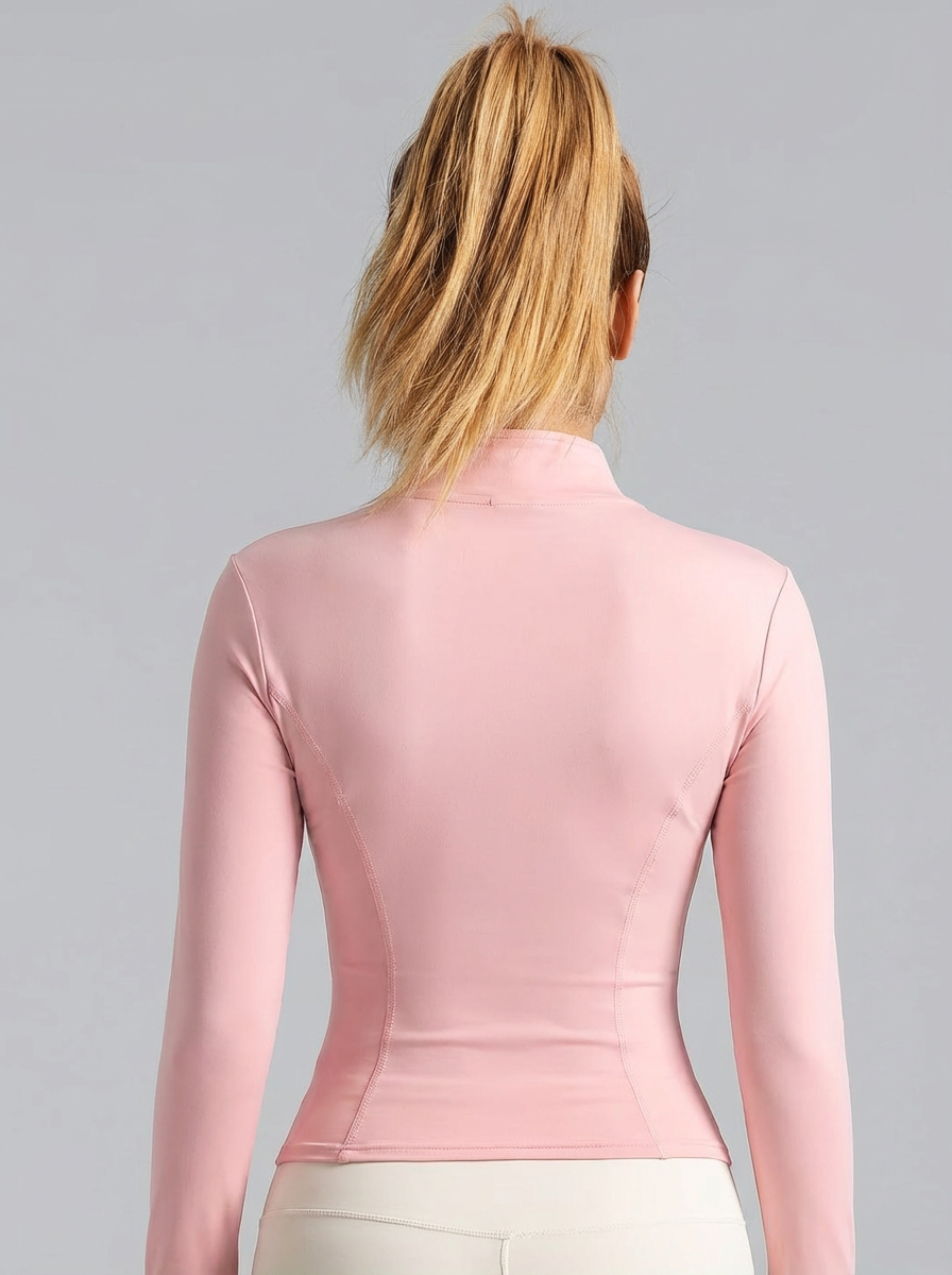 Jaket Yoga Wanita Warna Pink M - Yoga Fitness Usa ulasan dan harga