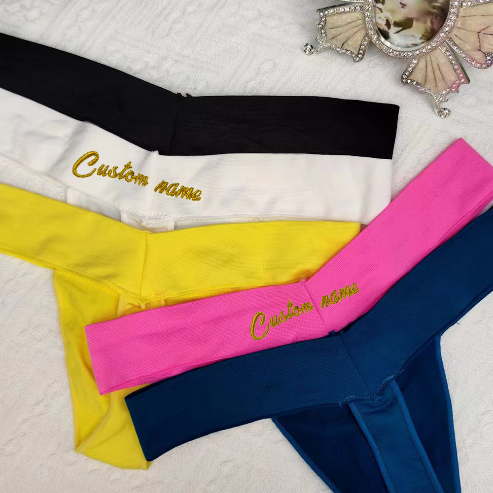 Thong kustom wanita, celana da - Yoga Fitness Name ulasan dan harga