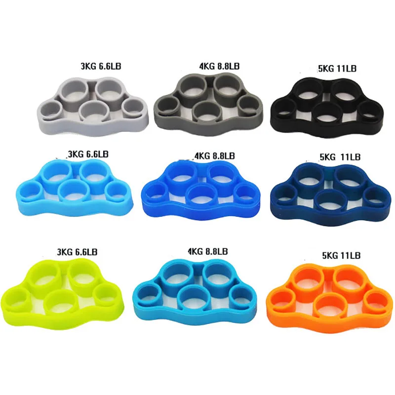 Hand Gripper Silikon Finger Ex - Grip Strengthener Hand ulasan dan harga