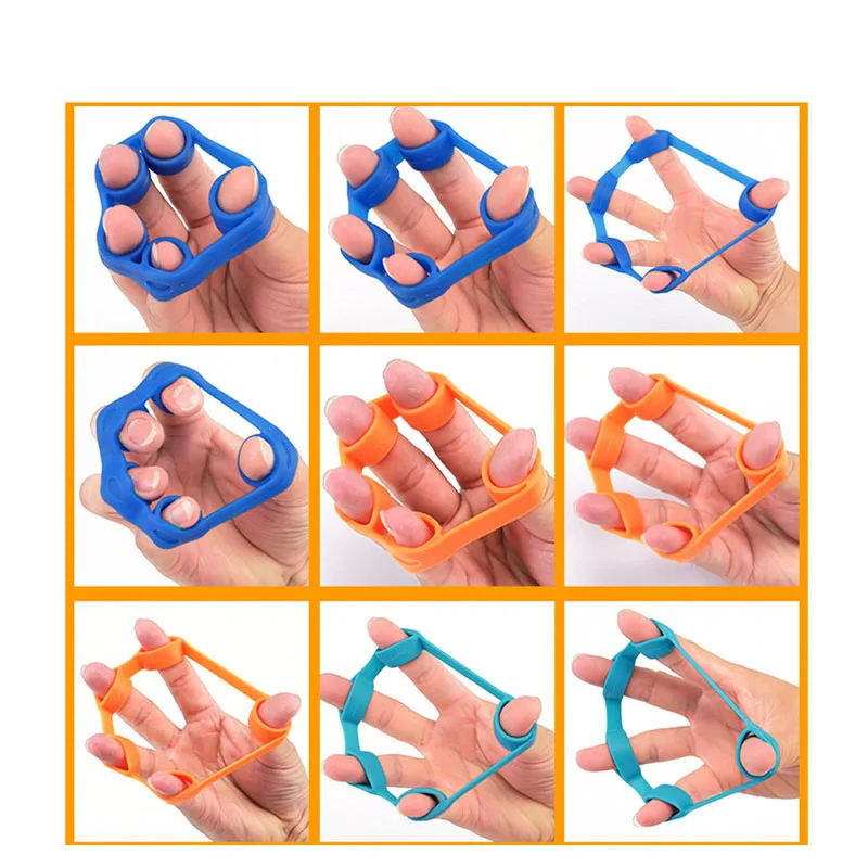 Hand Gripper Silikon Finger Ex - Grip Strengthener Hand ulasan dan harga