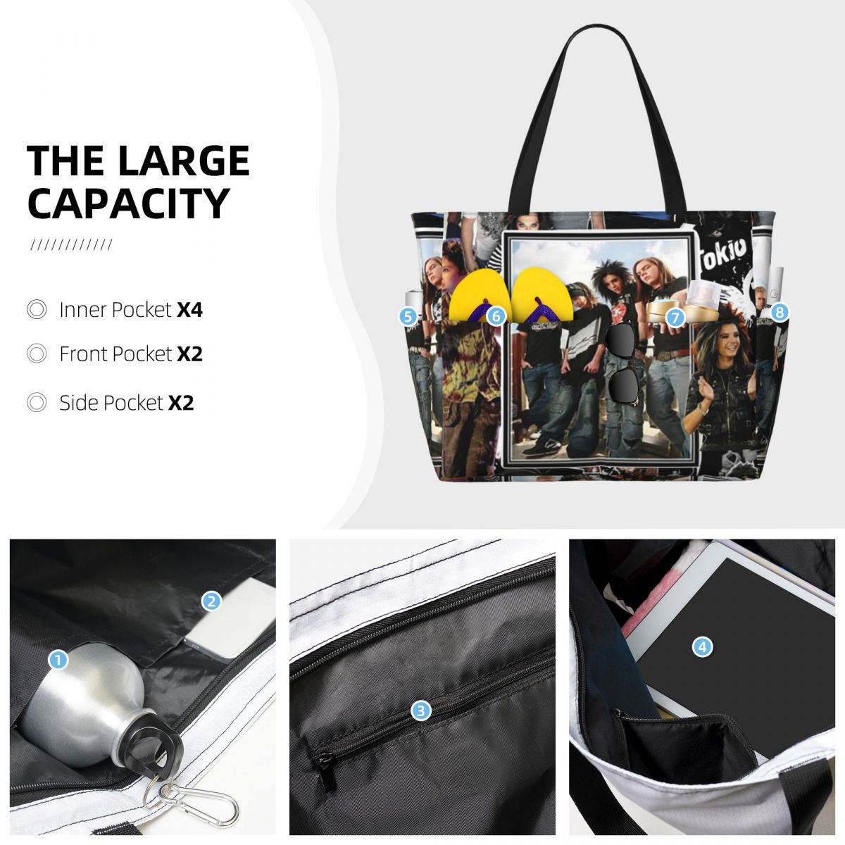 Tas Tote Pantai Lambang Tokio  - Yoga Fitness Hotel ulasan dan harga