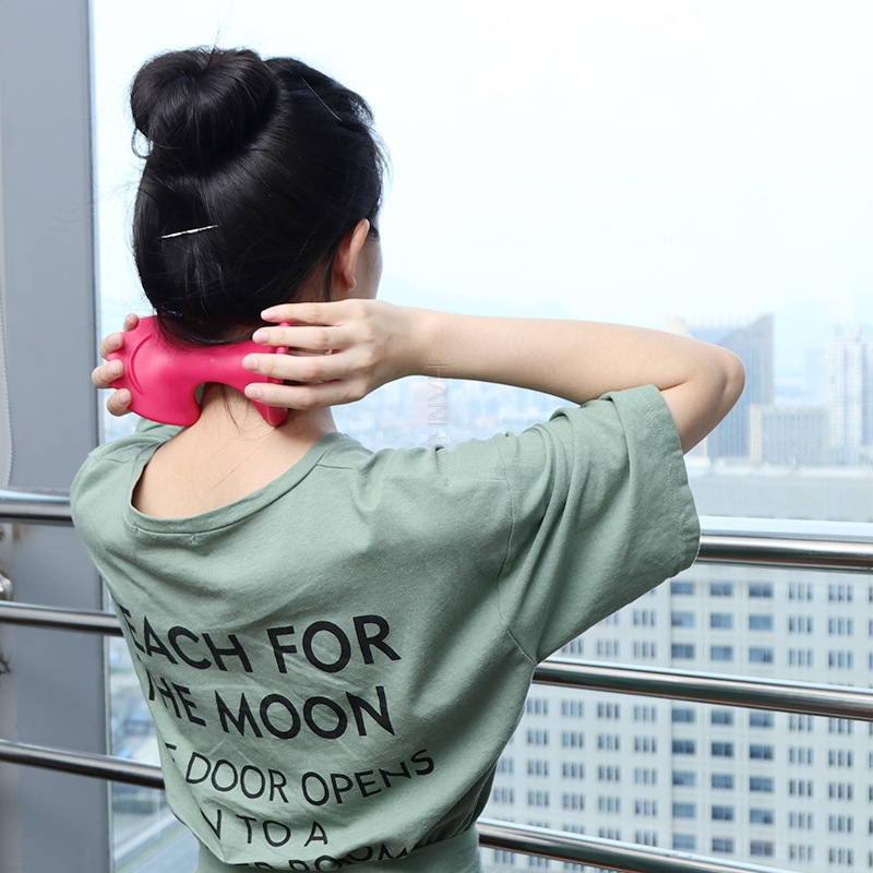 Pijat leher dan leher manual r - Shoulder Massage Ball ulasan dan harga
