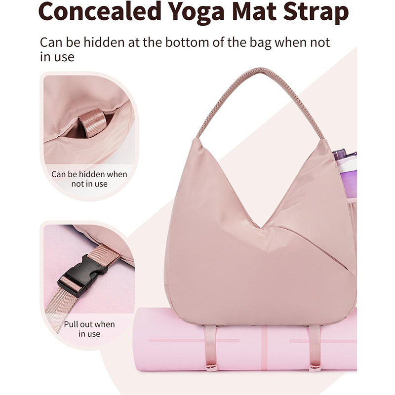    Tas Gym Tote untuk Wanita  - Yoga Fitness Name ulasan dan harga